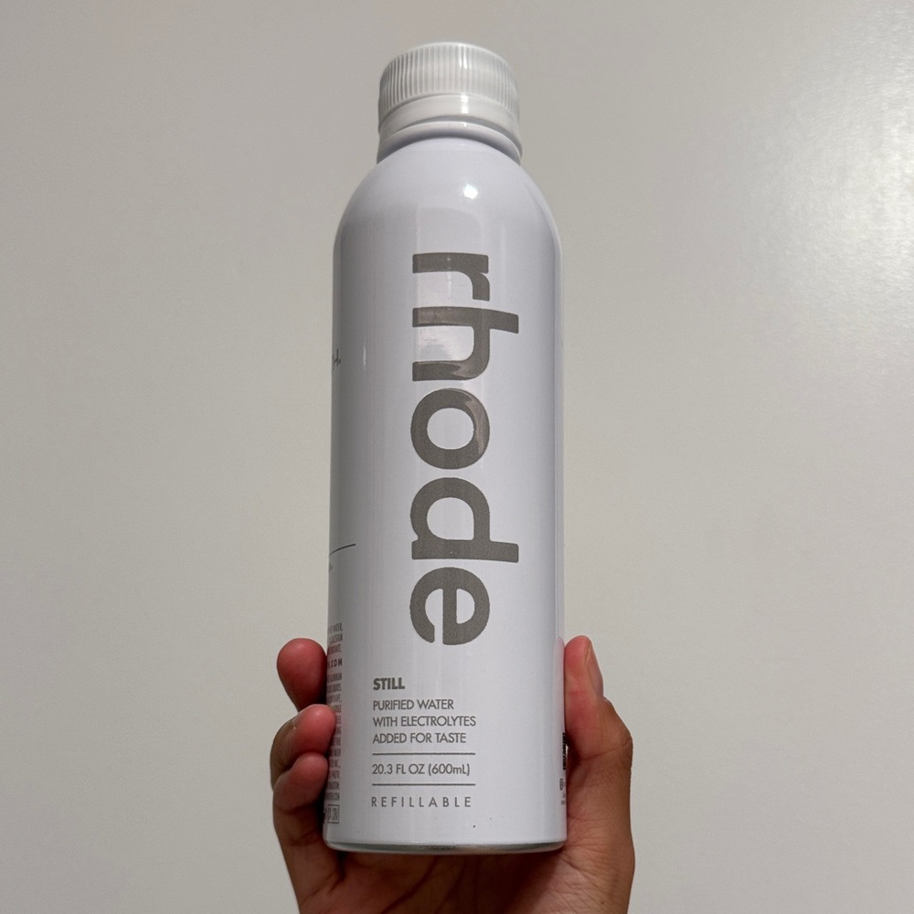 RHODE White Refillable Bottle